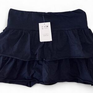 Subdued Women's Navy and Black Skirt